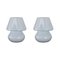 Italienische Mushroom Lampen aus Muranoglas, 1990er, 2er Set 1