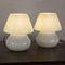 Italian Murano Glass Mushroom Lamps, 1990s, Set of 2 3