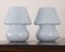 Italian Murano Glass Mushroom Lamps, 1990s, Set of 2 4