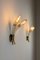 Lámparas de pared vintage de vidrio, años 40. Juego de 2, Imagen 12