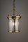 Vintage Italian Brass Lantern, 1950s 5