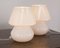 Lámparas italianas en forma de hongo de cristal de Murano, años 90. Juego de 2, Imagen 5