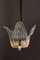 Grande Lampe à Suspension Art Déco en Verre de Murano par Ercole Barovier pour Barovier & Toso, 1940s 7