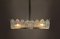 Lámpara colgante Art Déco grande de cristal de Murano de Ercole Barovier para Barovier & Toso, años 40, Imagen 3