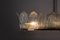 Lámpara colgante Art Déco grande de cristal de Murano de Ercole Barovier para Barovier & Toso, años 40, Imagen 6
