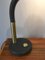 Vintage German Brass and Black Metal Desk Lamp from Hillebrand Lighting, Image 8