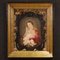 Artista fiammingo, Madonna col Bambino, 1670, olio su tavola, con cornice, Immagine 1