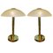 Vintage Mushroom Lamps, Set of 2 1