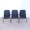 Schwarze Stühle von Mim, Italien, 1960er, 6er Set 5