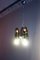 Lampada da soffitto vintage in vetro tagliato di Fontana Arte, Immagine 2