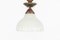 Lámpara colgante decorativa de latón Moonstone, años 20, Imagen 8