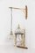 Lámparas de pared Holophane con soporte de latón, años 20. Juego de 2, Imagen 2