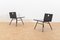 Set of Vintage Black Wooden Side Chairs, 1950s, Image 7