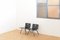 Set of Vintage Black Wooden Side Chairs, 1950s, Image 9
