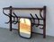 Wall Mounted Coat Rack with Mirror from Fischel, 1900s 14