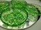 Art Deco Green Bowls from Niemen Steelworks, 1930s, Set of 4, Image 8