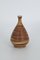 Small Mid-Century Scandinavian Modern Honey Stoneware Vases by Gunnar Borg for Höganäs Ceramics, 1960s, Set of 4 2
