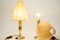 Art Deco Table Lamps with Fabric Shades, Vienna, Austria, 1920s, Set of 2, Image 7