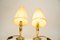 Art Deco Table Lamps with Fabric Shades, Vienna, Austria, 1920s, Set of 2 5