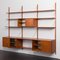 Danish Teak Wall Unit in the style of Poul Cadovius, 1970s, Image 4