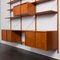 Danish Teak Wall Unit in the style of Poul Cadovius, 1970s 13
