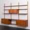 Danish Teak Wall Unit in the style of Poul Cadovius, 1970s, Image 1