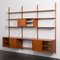 Danish Teak Wall Unit in the style of Poul Cadovius, 1970s, Image 5