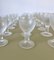 Vintage High Society Glasses by Diaz De Santillana for Venini, 1962, Set of 24 10