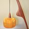 Mid-Century French Teak Floor Lamp by Jean Rispal, 1950s 6