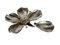 Italian Silver-Plated Metal Flower Ashtray from Gucci, 1970s, Image 3