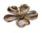 Italian Silver-Plated Metal Flower Ashtray from Gucci, 1970s, Image 1