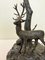 Lámpara de mesa de bronce con ciervo atribuida a Valenti, años 60, Imagen 15