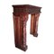 Carved Mahogany Fireplace Surround 2