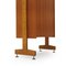 Vintage Wardrobe with Wooden Uprights, 1960s 11