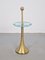 Side Table in Brass and Glass from Fontana Arte, Italy, 1960s 8