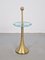 Table d'Appoint en Laiton et Verre de Fontana Arte, Italie, 1960s 8