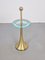 Side Table in Brass and Glass from Fontana Arte, Italy, 1960s 4