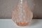 Italian Bottle in Sandblasted Pink Glass from Empoli, 1960s 8