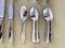 Vintage Mitra Cutlery in Stainless Steel from Georg Jensen, 1960s, Set of 76 15