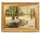 Kees Terlouw, Landscape Under Woods with Snow, 1920s, Oil on Canvas, Framed, Image 1