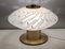 Vintage Italian Murano Glass and Brass Table Lamp, 1980s, Image 2
