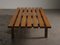 Oak Church Slat Bench, 1960s 7