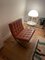Set of Vintage Barcelona Lounge Chair with Ottomane by Ludwig Mies Van Der Rohe for Knoll International 5