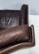 Vintage Italian Brown Leather Armchair, 1970s, Image 14