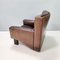Vintage Italian Brown Leather Armchair, 1970s, Image 10