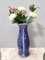 Chinoiserie Blue Lacquered Ceramic Vase by Laveno, 1940s 2