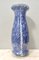 Vase Chinoiserie en Céramique Laquée Bleue par Laveno, 1940s 6