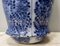Jarrón Chinoiserie de cerámica lacada en azul de Laveno, años 40, Imagen 12