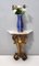 Chinoiserie Blue Lacquered Ceramic Vase by Laveno, 1940s, Image 4