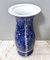 Jarrón Chinoiserie de cerámica lacada en azul de Laveno, años 40, Imagen 8